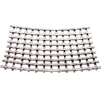 Stainless steel grid fruit bowl - Coupe a fruits acier 34x53cm